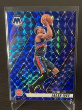 2024-25 Mosaic Blue - Jaden Ivey Card #/199. Colour Match!