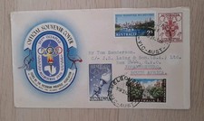 Official Souvenir Cover Olympiad Melbourne 1956. Posted To South Africa. Opened