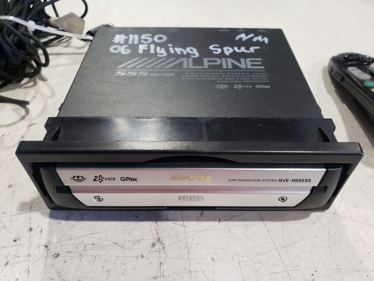 Alpine Navigation System - 2006 Bentley Continental Flying Spur OEM 3W0919886
