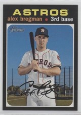 2020 Topps Heritage Short Print Alex Bregman (Base) #453 mr0