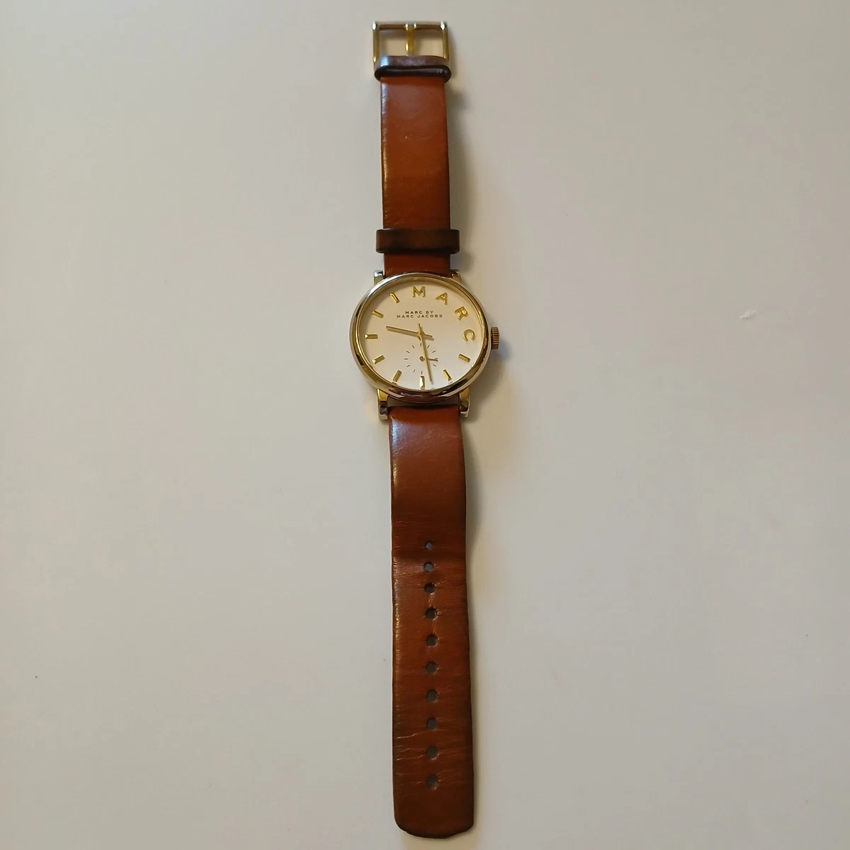 Ladies Marc by Marc Jacobs MBM1316 Gold Tone Stainless Steel Quartz Watch WR50M Marc by Marc Jacobs Women 50 m (5 ATM) Water Resistance  main image 2