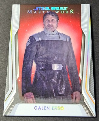 2021 Topps Star Wars Masterwork Red /25 Galen Erso #38 