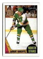 1987-88 Gordie Roberts O-Pee-Chee - Minnesota North Stars