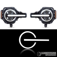 VLAND FULL LED Projector Headlights For 2021-2025 2026 Ford Bronco DRL Changed