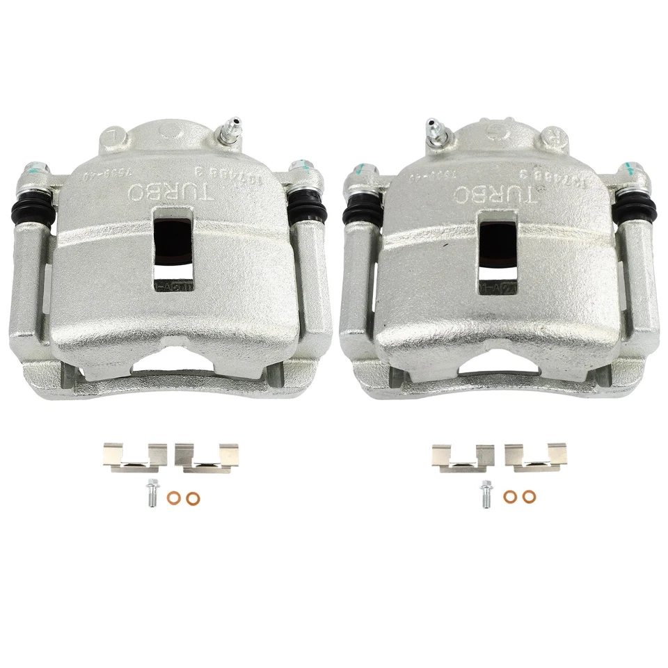 Front (2) For 2003-2009 Chrysler Pt Cruiser 2003-2005 Dodge Neon Brake Calipers - Изображение 2 из 4