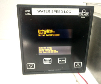 WALKER JOHN LILLEY & GILLIE P1248 ELECTROMAGNETIC SPEED LOG 7070 DATA DISPLAY