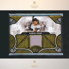 AARON JUDGE 2025 Topps Tier One Game Used Relics 192/199 #T1R-AJ Yankees 1A