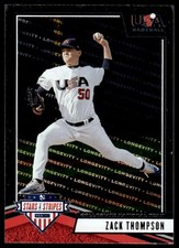 2019 Panini USA Stars & Stripes Base Longevity Zack Thompson USA #16