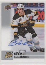 2019-20 Upper Deck CHL Star SP Auto Braden Schneider #316 Auto ck6