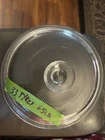 Pyrex G5C Round Replacement Glass Lid G-5-C  Clear & Ribbed