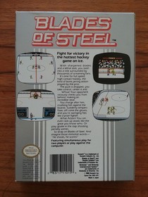 Blades of Steel (NES, 1988) Complete In The Box