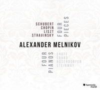 Alexander Melnikov Alexander Melnikov: Four Pieces - Four Pianos (Cd)