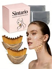 Lymphatic Drainage Face Brush Gua Sha Facial Contour Massager