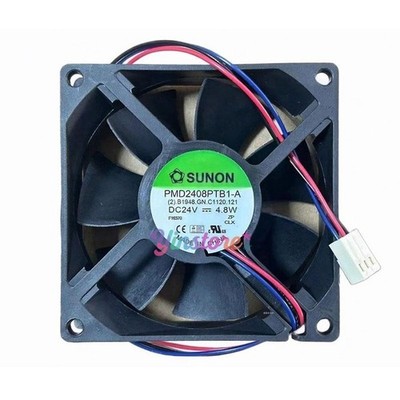 1 pc. New PMD2408PTB1-A Cooling Fan 8025 DC24V 4.8W 8CM 3Pin *mz