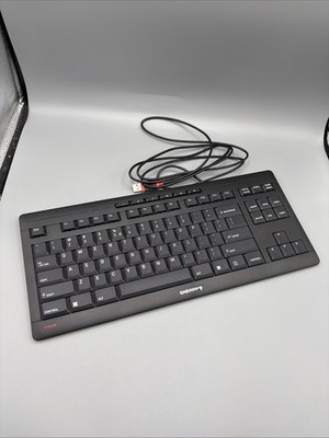 Cherry Stream Keyboard TKL Kabelgebundene Tastatur Schwarz-Weiß Ohne OVP!
