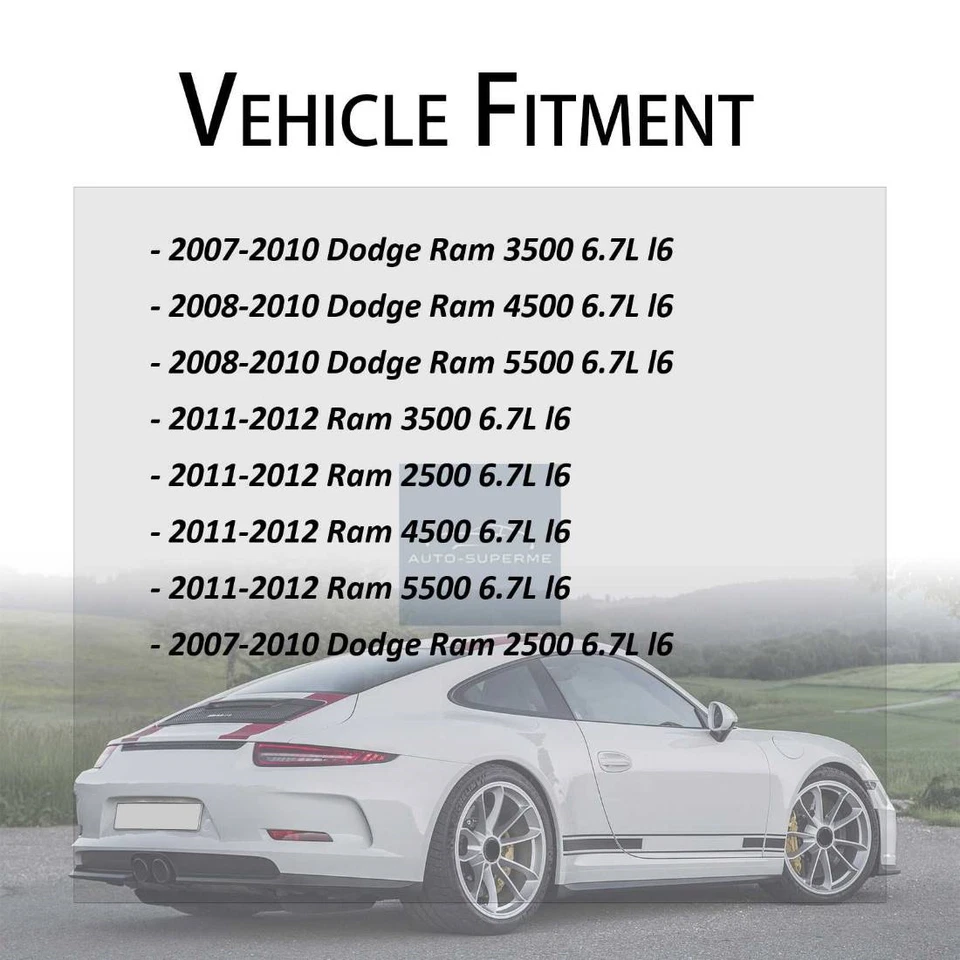 Carcasa termostato refrigerante motor para Ram 3500 6,7 L 2011-2012 Foto 2 de 4