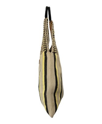 Marni Market Hammock Tote Bag Canvas Beige Women's Used Marni Market Hammock Tote Bag Canvas Beige Women's Used