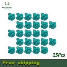 25Pcs 9mm Plastic Trim Door Panel Retainer Clips Rivet Push Fastener For Lexus