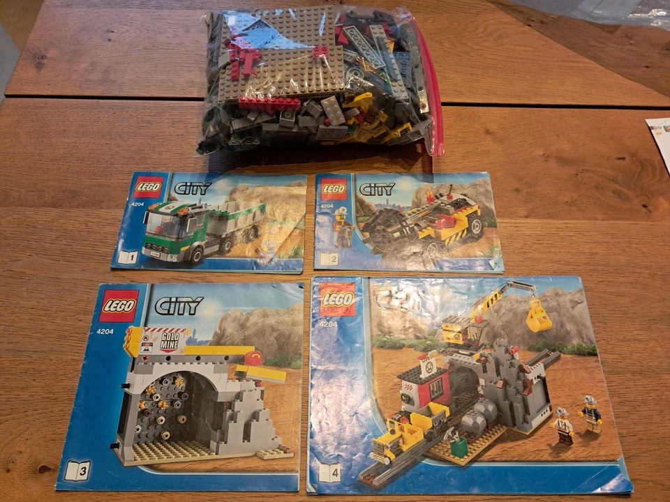 Lego® City - 4204 - Bergwerk / Mine - mit Bauanleitung (BA) - Bild 1 von 1