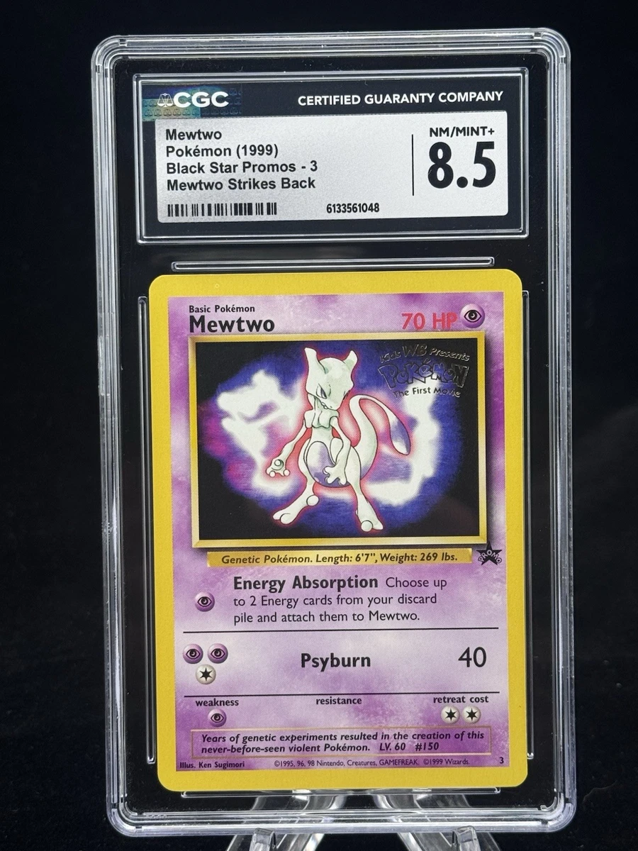 Pokémon TCG 8.5 Graded Mewtwo Individual Collectible Card Game Cards for  sale