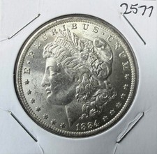 1884 O Morgan Dollar - BU - As Shown! (#2577)
