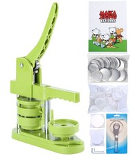 Button Maker Machine 58Mm 2.25 In Installation-Free, DIY Button Pin Maker Mach