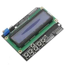 HiLetgo 1602 LCD Keypad Shield 1602 Expansion Board Blue... 