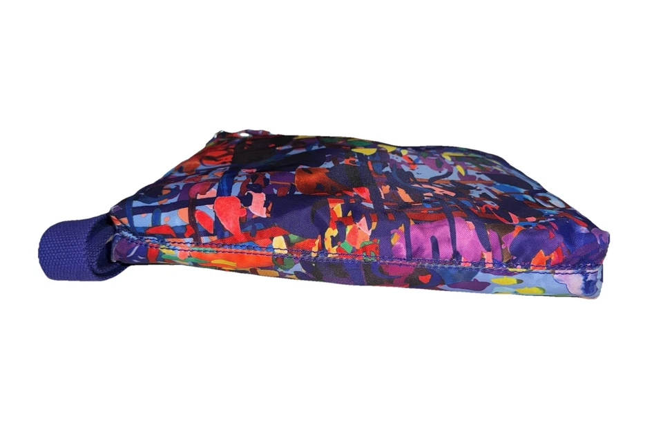 Bandolera Kipling, Abstracto Multicolor, Nylon Bolsillos con Cremallera 12x10x1.5 Foto 4 de 4