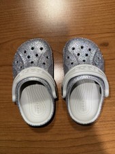 Toddler Glitter Crocs Size C5