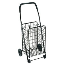 Dmi 640-8213-0200 4-Wheeled Folding Shopping Cart In Black Medium