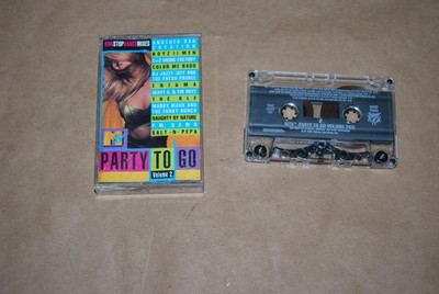MTV Party to Go Volume 2 Cassette Tape Non Stop Dance Mixes 1992