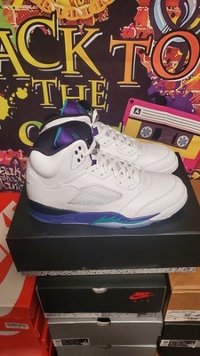 Jordan 5 Grape Size 10 Brand New OG ALL