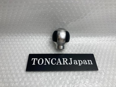 Mitsubishi Lancer Evo X CZ4A SST Shift Knob Black Leather Aluminum