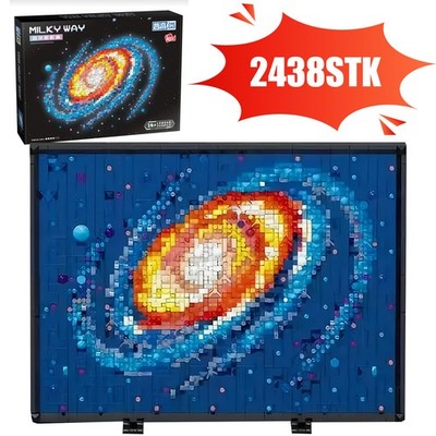 Micro Mini Art Galaxis Bauset für Erwachsene 3D Wanddekoration Geschenkidee Gift