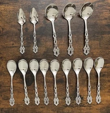 3 Oneida CHANDELIER Community Stainless Flatware Misc Spoons