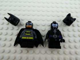 Lego BATMAN & CATWOMAN Short Legs Mighty Micros Minifigures 76061 (sh242, sh243)