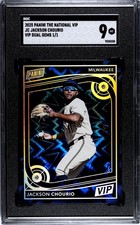 2025 PANINI NATIONAL VIP #JC JACKSON CHOURIO VIP DUAL GEMS 1/1