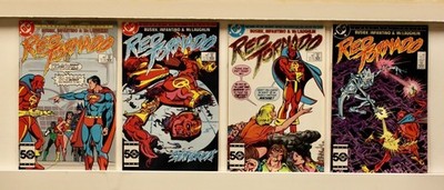 Red Tornado   Lot of 4 comics   NEAR MINT-   1985   Issue #'s: 1-4   See photos