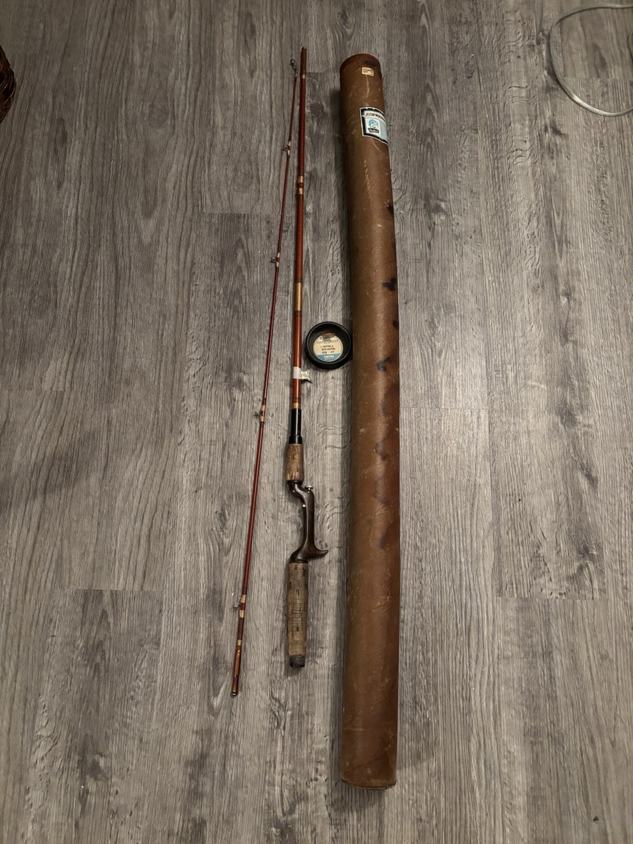 Heddon Pal Pro Weight #6786 6' 6” Action Fishing Rod Vintage
