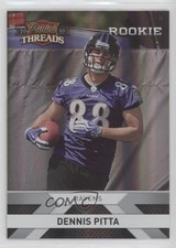 2010 Panini Threads Rookie Silver Century Proof 210/250 Dennis Pitta #225 1s8