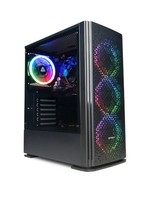 CyberPower PC Blaze Desktop PC AMD Ryzen 5 5600G 8GB RAM 500GB SSD Black
