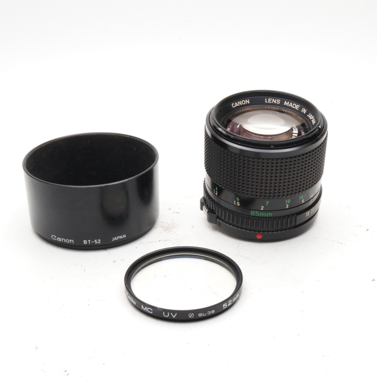 Exc+5] Canon New FD NFD 85mm F1.8 MF Portrait Lens for A-1 F-1
