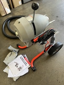 Ridgid 23692 K-1500A Drain Cleaner Sectional Drain Cleaning Machine 3/4HP