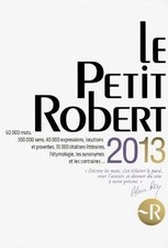 Le Petit Robert 2013  von Collectif | Buch | Zustand sehr gut