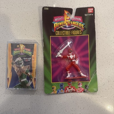 Mighty Morphin Power Rangers On Fins & Needles 3D Audio Adventure Cassette- New!