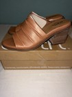 Earth Footwear Dress Sandals Size 8.5 “ Adara” Block Heel Brown Brand New W/ Box — photo 5