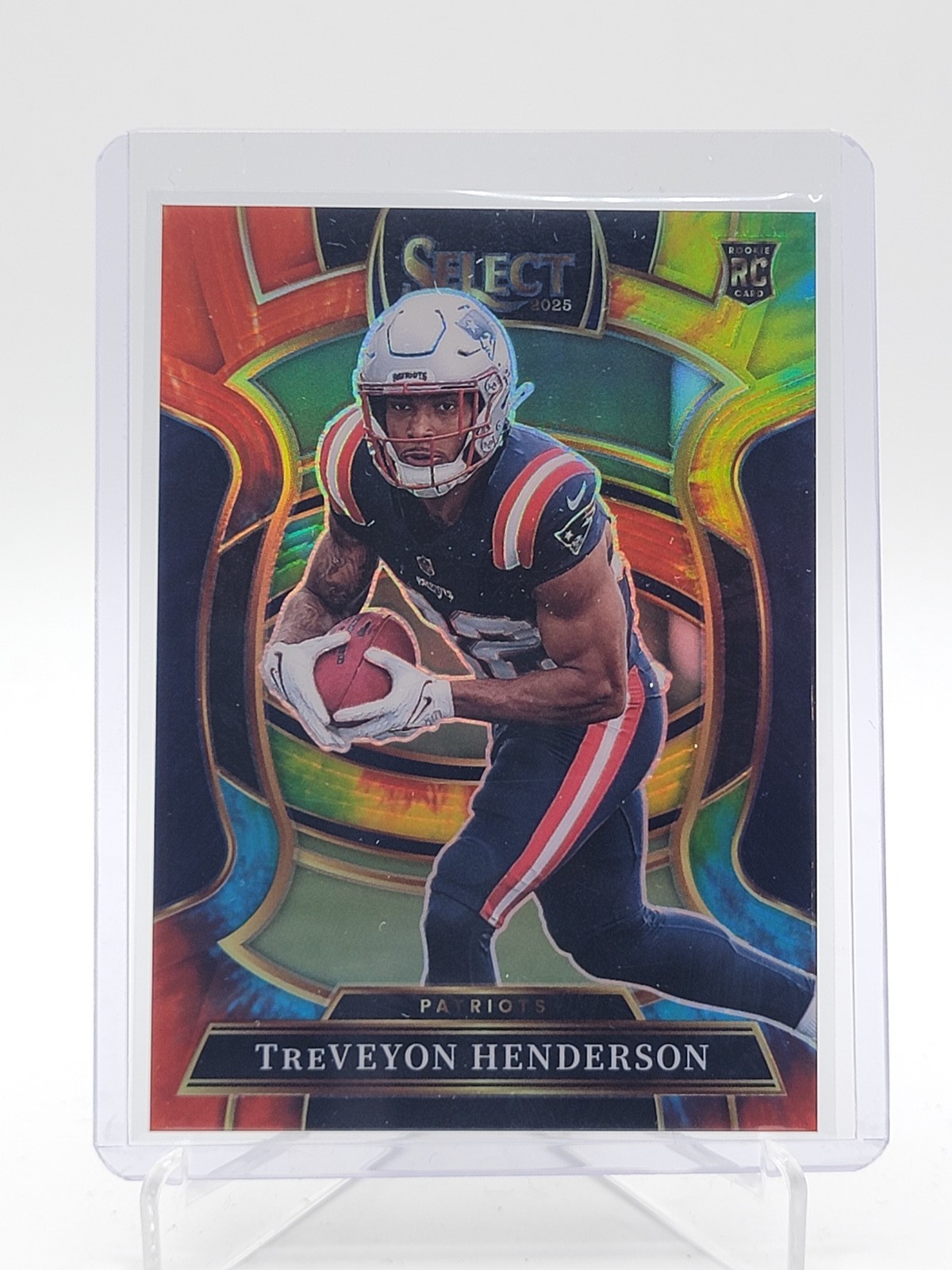 TREVEYON HENDERSON 2025 SELECT CONCOURSE ROOKIE TIE-DYE PRIZM /25 Q5692