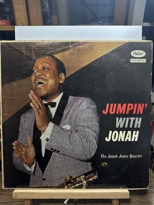 Jonah Jones Quarter- Jumpin' With Jonah Jazz Pop Swing 1958 T-1039 Vinyl 12''