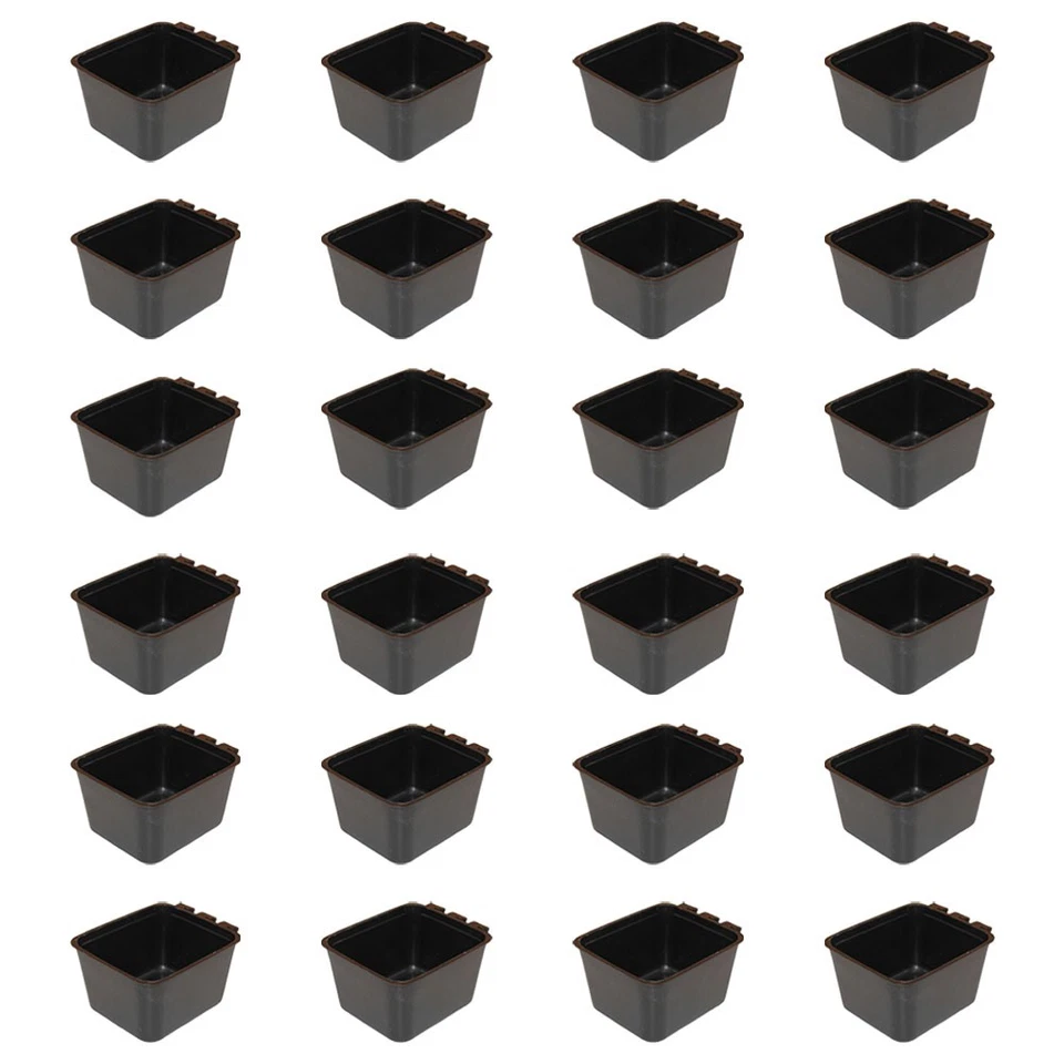 (24-Pack) 1 Pint/ 16 Fl Oz Hanging Feed and Water Cage Cup For Poultry Pheasants Foto 2 de 4