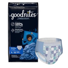 GoodNites Youth Youth Absorbent Underwear Large 68 to 95 lbs. 53362 44 Ct